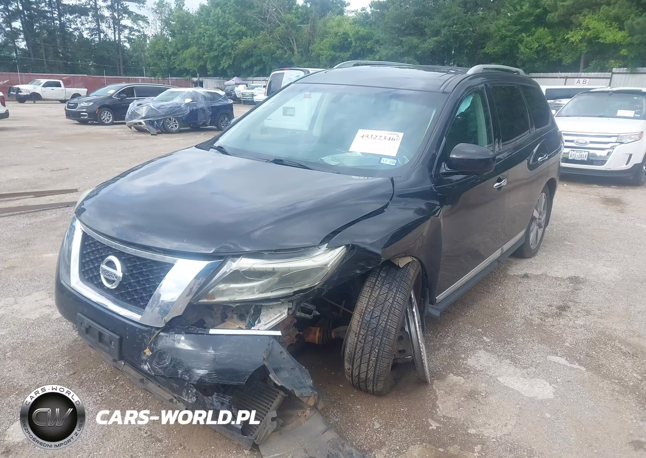 2016 Nissan Pathfinder Platinum VIN:5N1AR2MN6GC615524 - 2