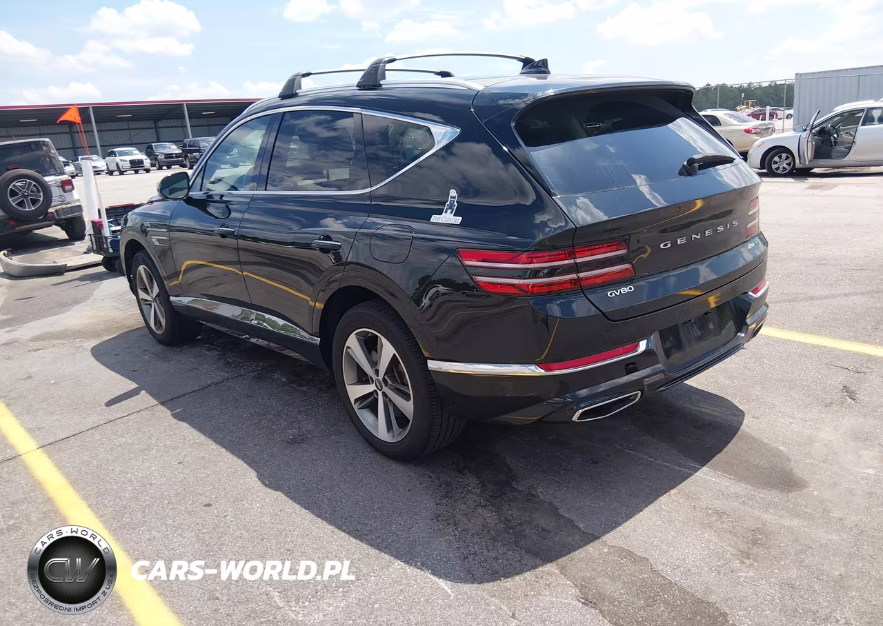 2022 Genesis Gv80 3.5T Awd VIN:KMUHCESC4NU075733 - 3