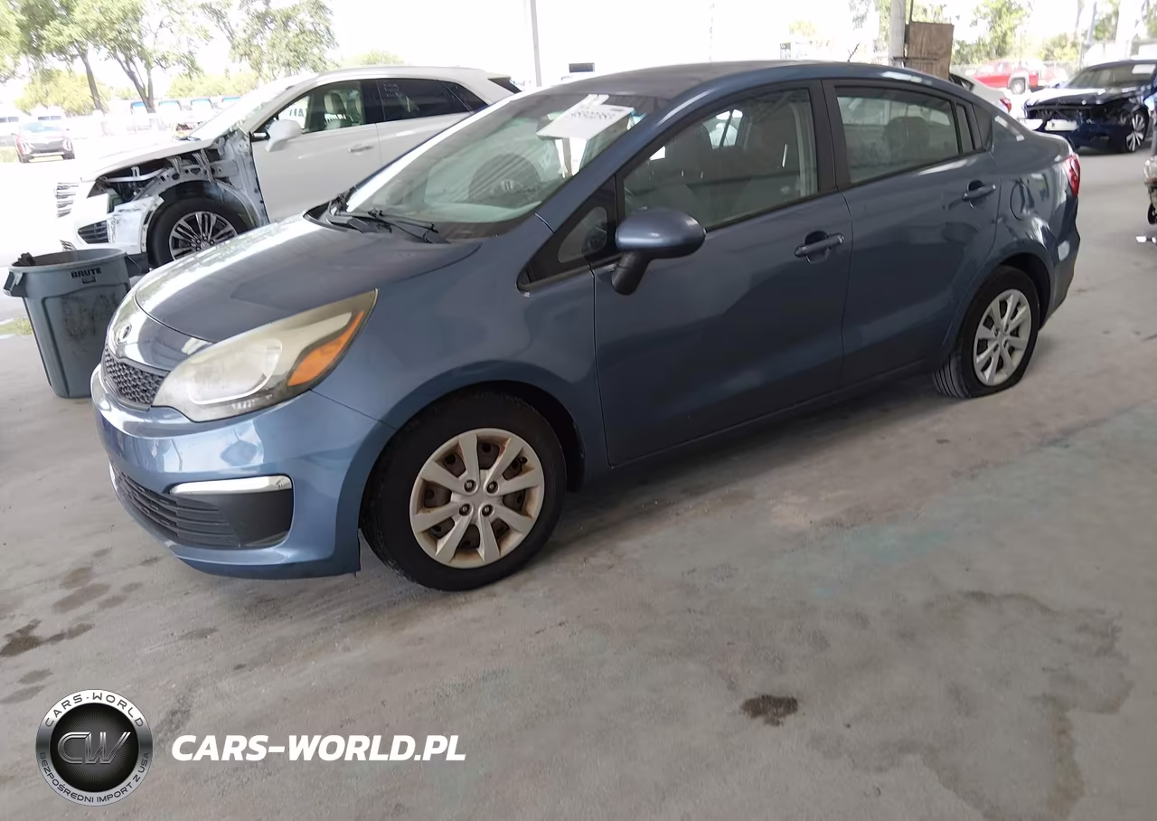 2016 Kia Rio Lx VIN:KNADM4A34G6606394 - 2