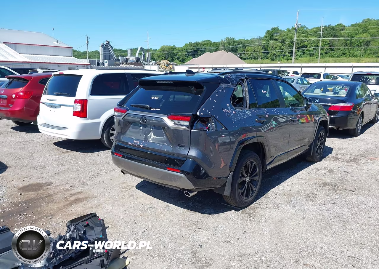 2025 Toyota Rav4 Hybrid Xse VIN:JTME6RFV3SD570338 - 4