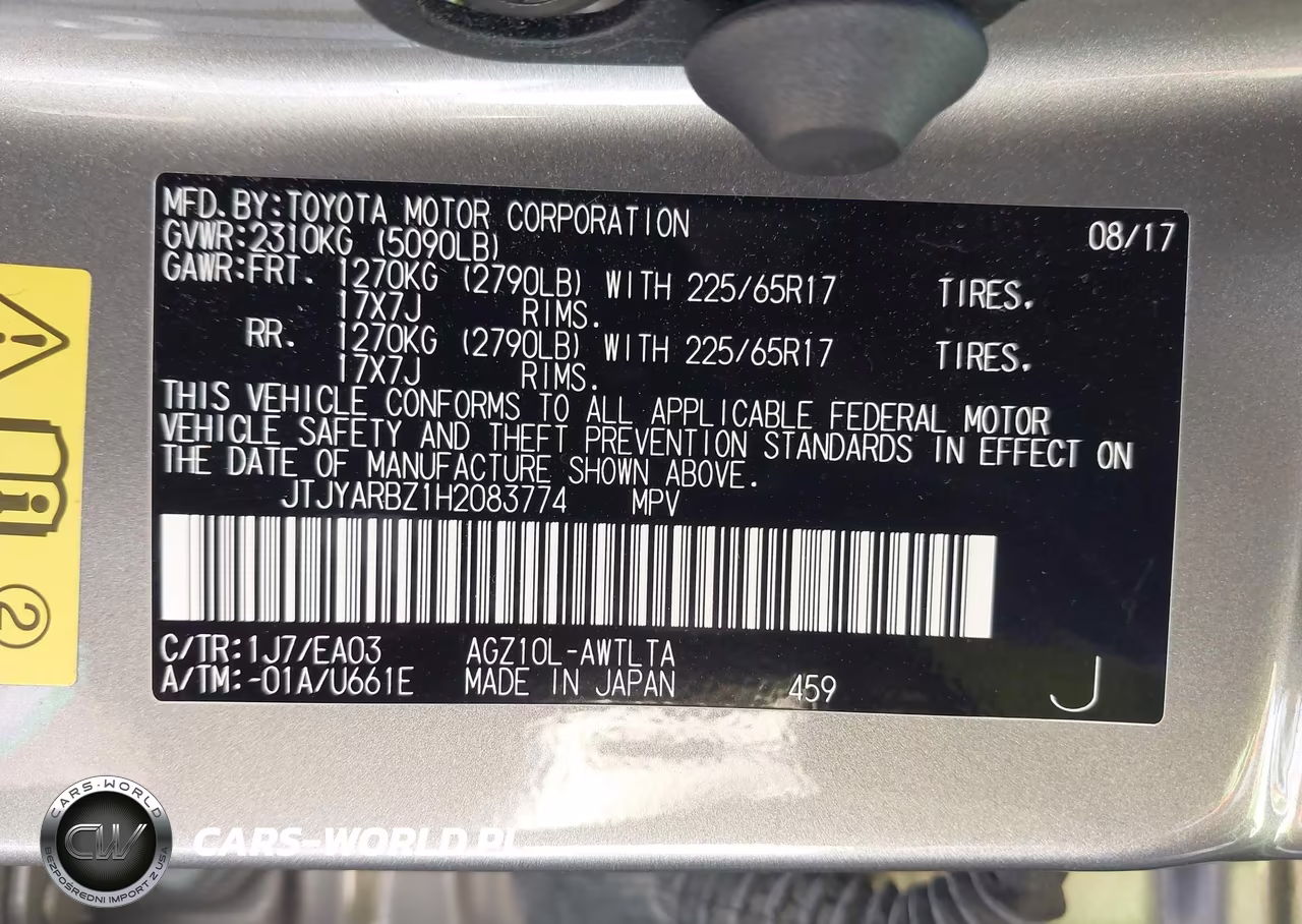 2017 Lexus Nx 200T VIN:JTJYARBZ1H2083774 - 9
