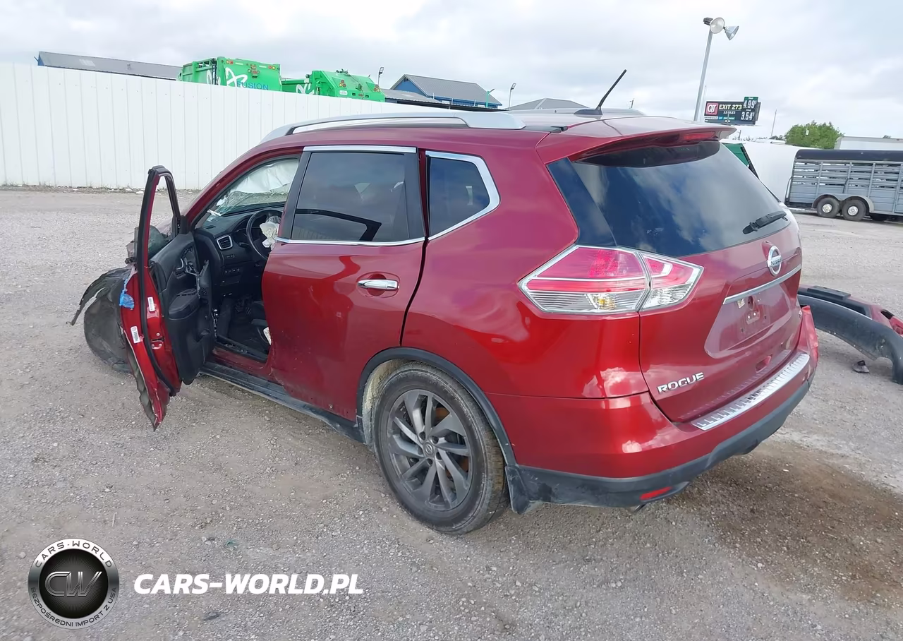 2015 Nissan Rogue Sl VIN:5N1AT2MT2FC812575 - 3