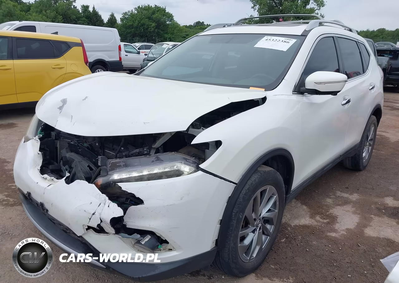 2015 Nissan Rogue Sl VIN:5N1AT2MV1FC914581 - 2