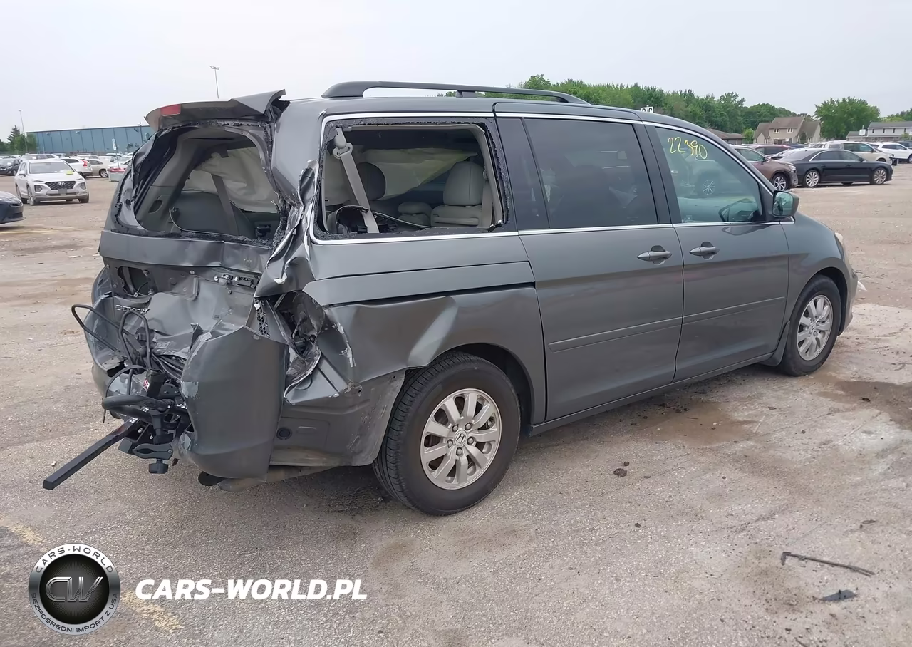 2008 Honda Odyssey Ex-L VIN:5FNRL38768B051680 - 4