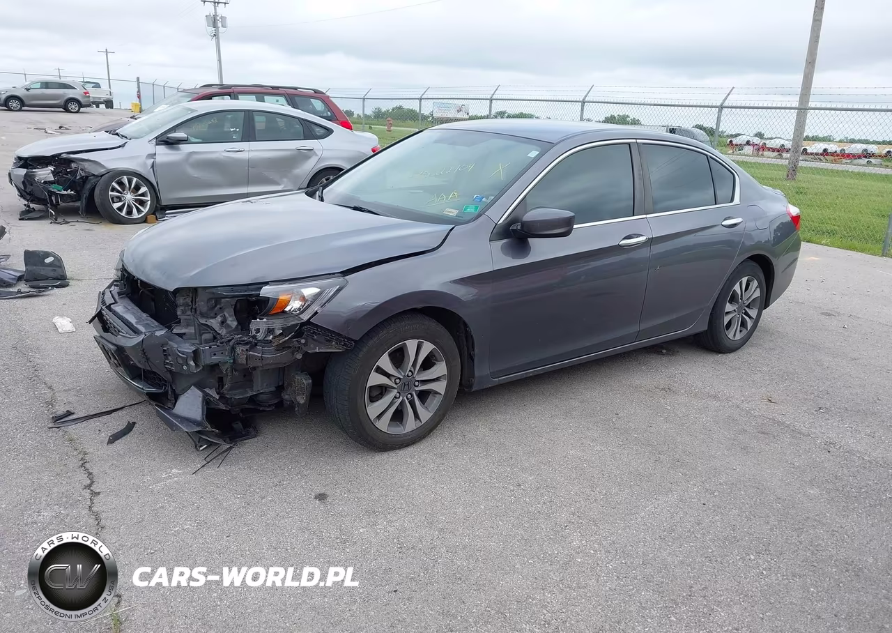 2014 Honda Accord Lx VIN:1HGCR2F34EA076551 - 2