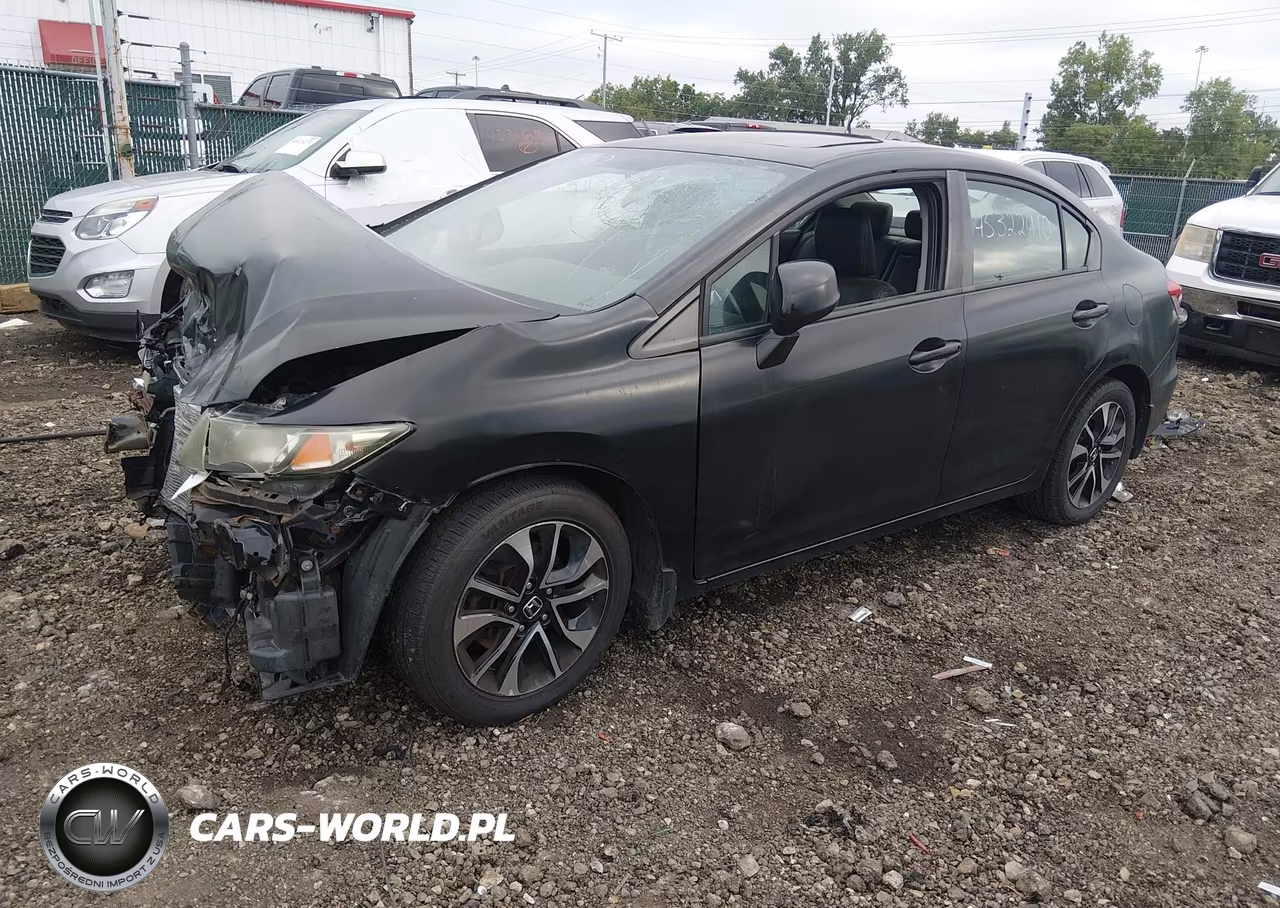 2013 Honda Civic Ex-L VIN:19XFB2F90DE022938 - 2