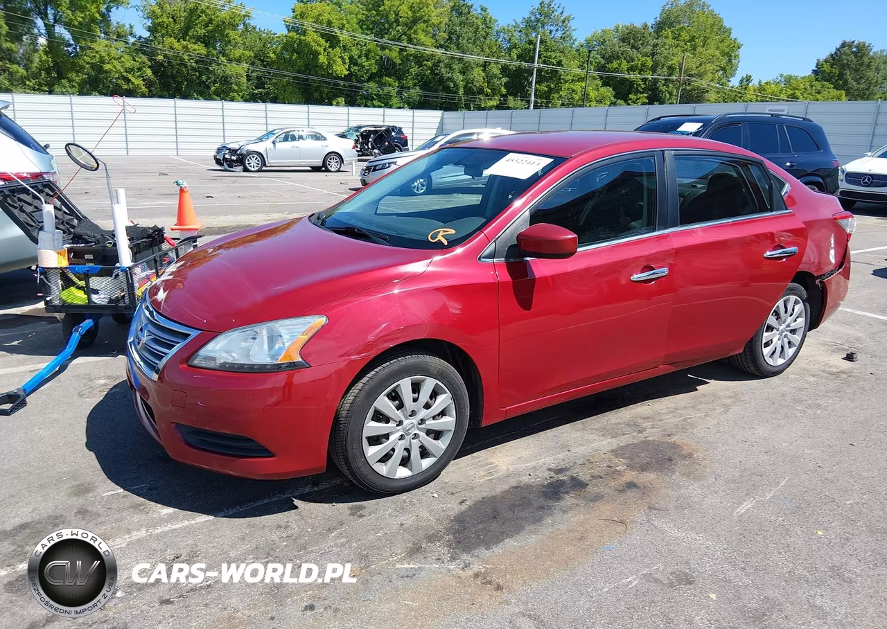 2014 Nissan Sentra Sv VIN:3N1AB7AP3EL629381 - 2