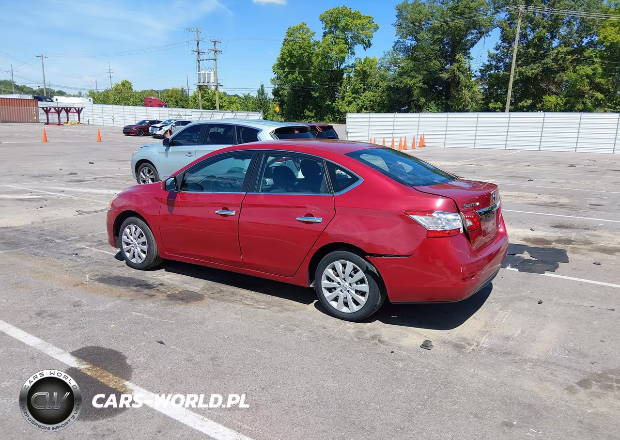 2014 Nissan Sentra Sv VIN:3N1AB7AP3EL629381 - 3