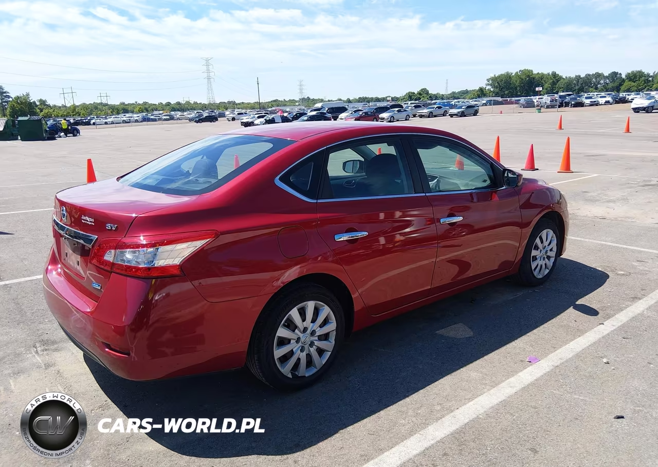 2014 Nissan Sentra Sv VIN:3N1AB7AP3EL629381 - 4