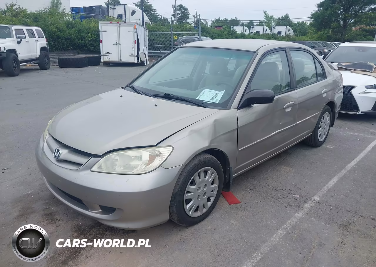 2005 Honda Civic Lx VIN:2HGES16505H594151 - 2