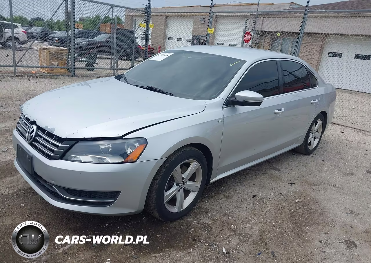 2014 Volkswagen Passat 1.8T Wolfsburg Edition VIN:1VWAT7A30EC037694 - 2
