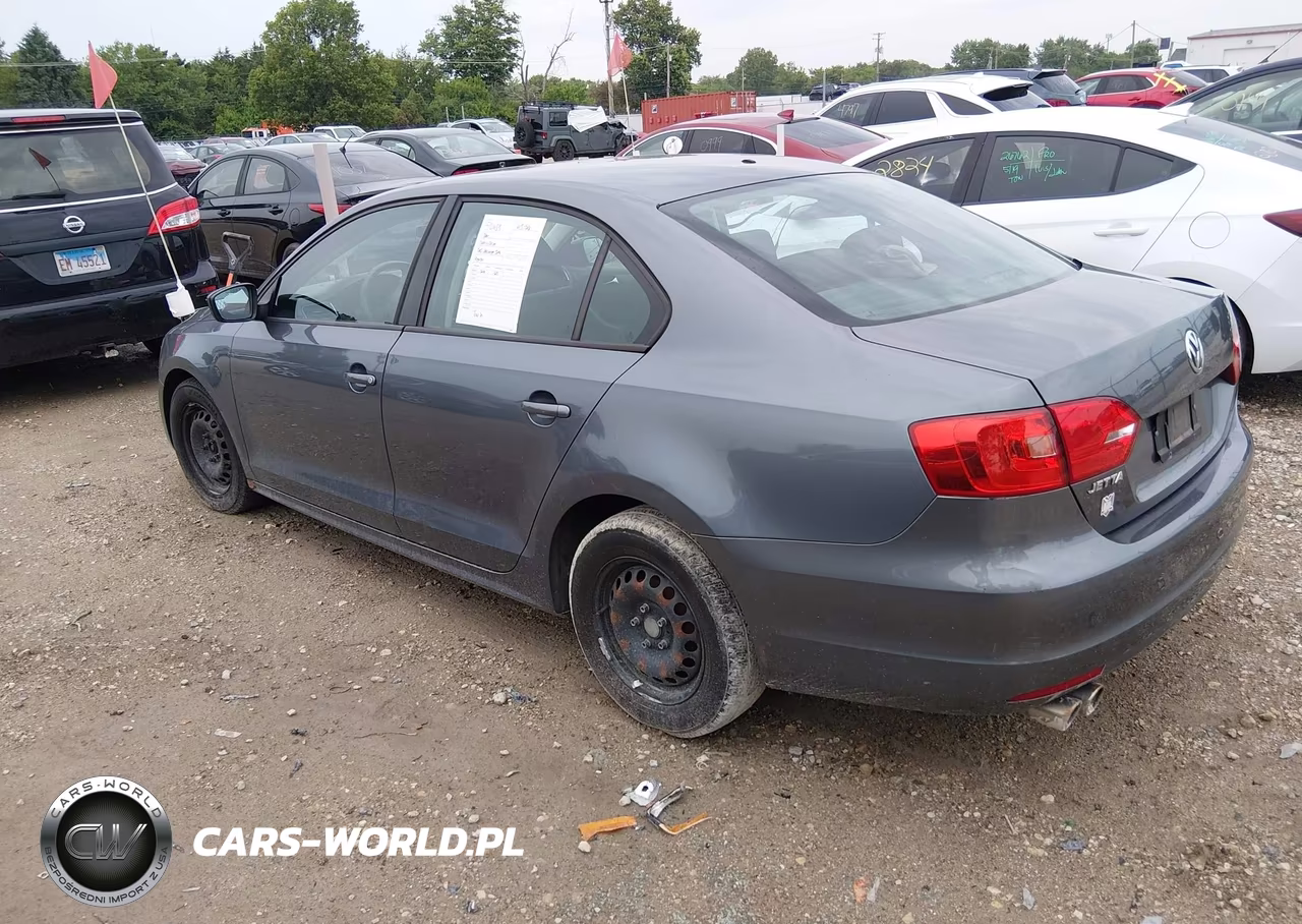 2012 Volkswagen Jetta 2.0L S VIN:3VW2K7AJ1CM305265 - 3