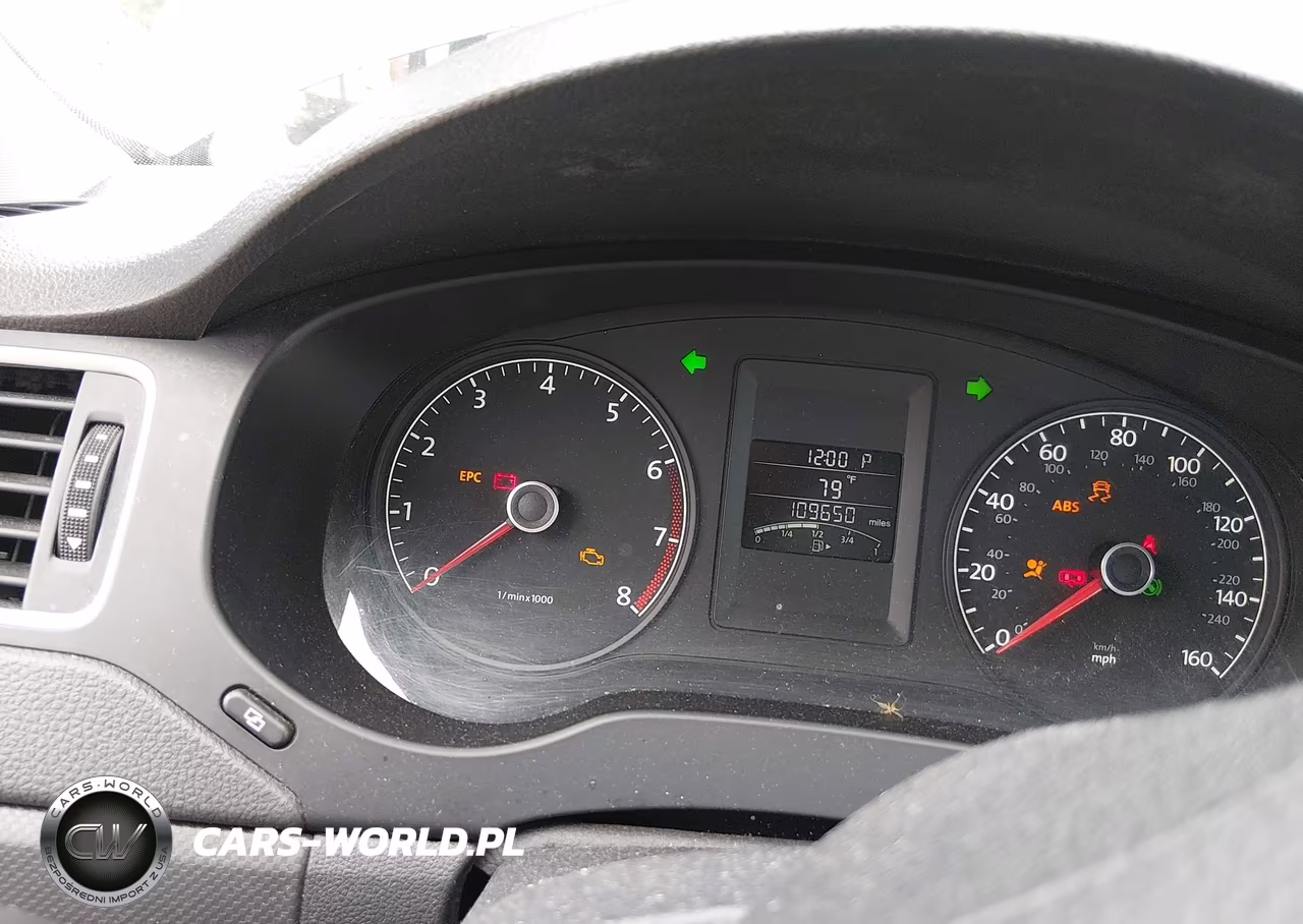2012 Volkswagen Jetta 2.0L S VIN:3VW2K7AJ1CM305265 - 7