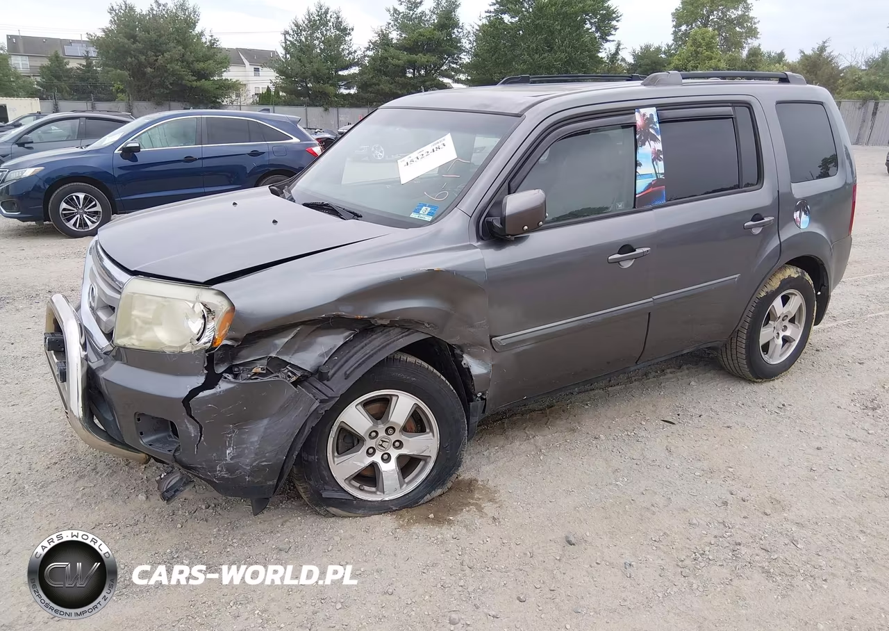 2011 Honda Pilot Ex-L VIN:5FNYF4H61BB046247 - 2