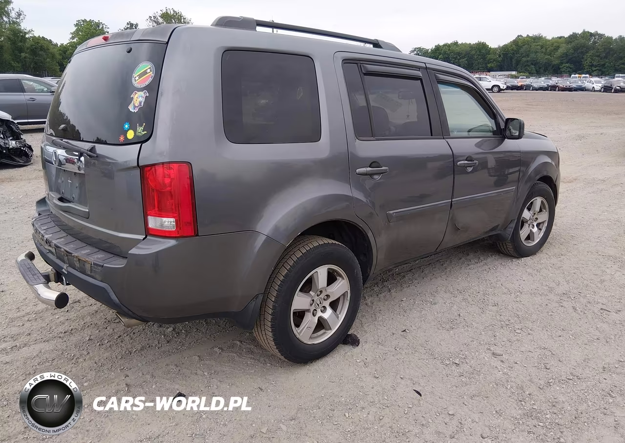 2011 Honda Pilot Ex-L VIN:5FNYF4H61BB046247 - 4