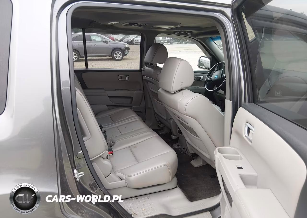 2011 Honda Pilot Ex-L VIN:5FNYF4H61BB046247 - 8
