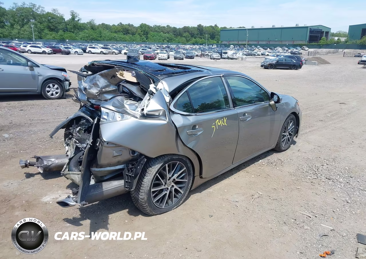 2018 Lexus Es 350 VIN:58ABK1GG1JU104121 - 4