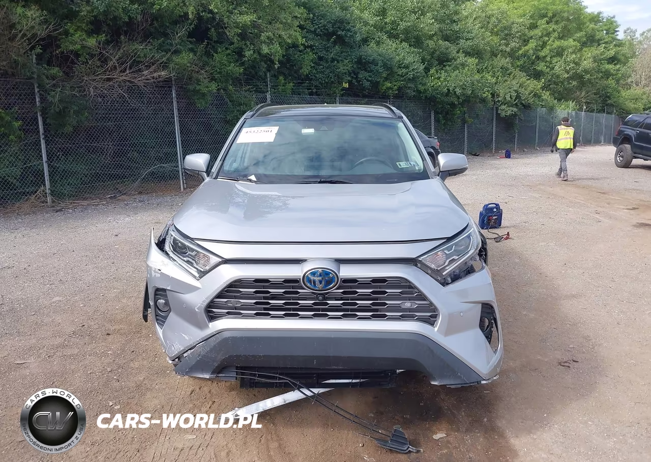 2020 Toyota Rav4 Hybrid Limited VIN:4T3DWRFV9LU010176 - 12