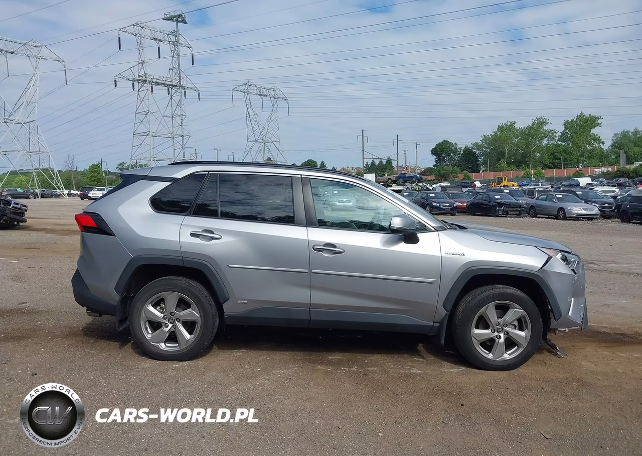 2020 Toyota Rav4 Hybrid Limited VIN:4T3DWRFV9LU010176 - 13