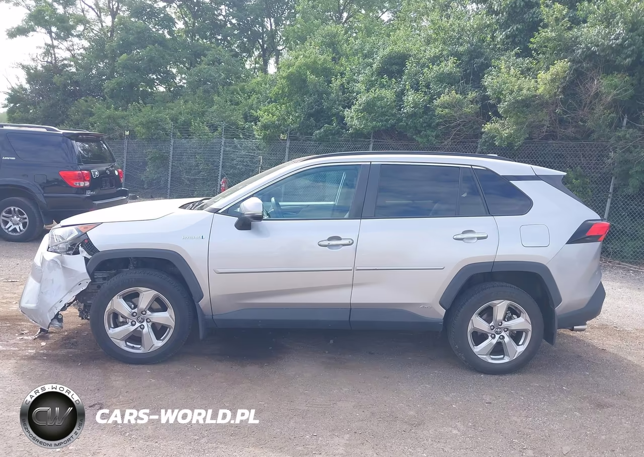 2020 Toyota Rav4 Hybrid Limited VIN:4T3DWRFV9LU010176 - 14