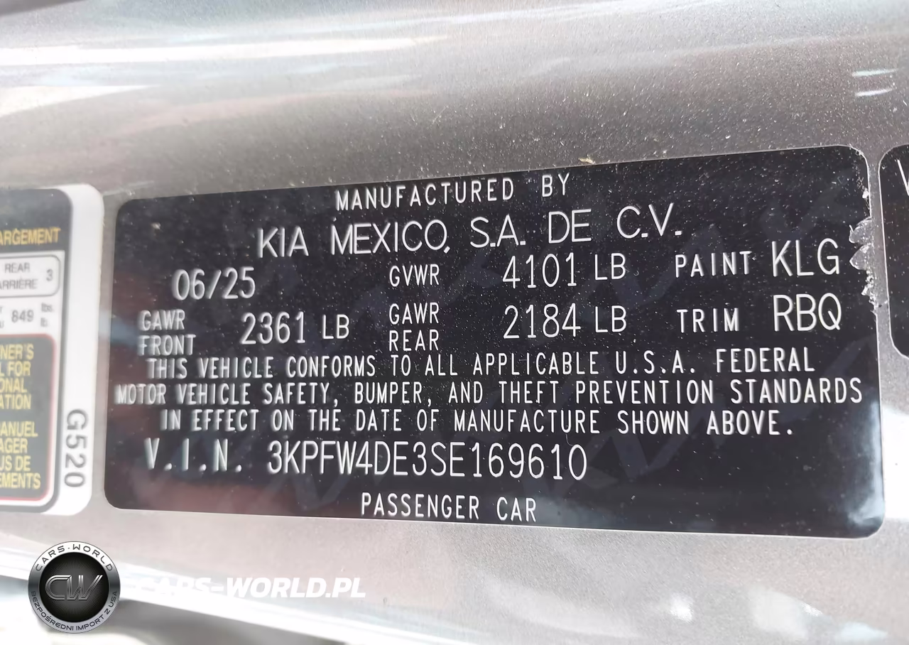 2025 Kia K4 Gt-Line VIN:3KPFW4DE3SE169610 - 9
