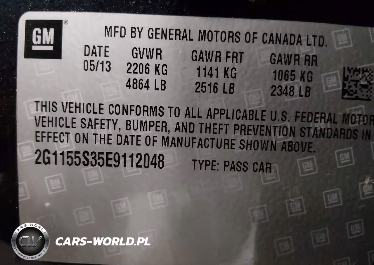 2014 Chevrolet Impala 2Lz VIN:2G1155S35E9112048 - 9