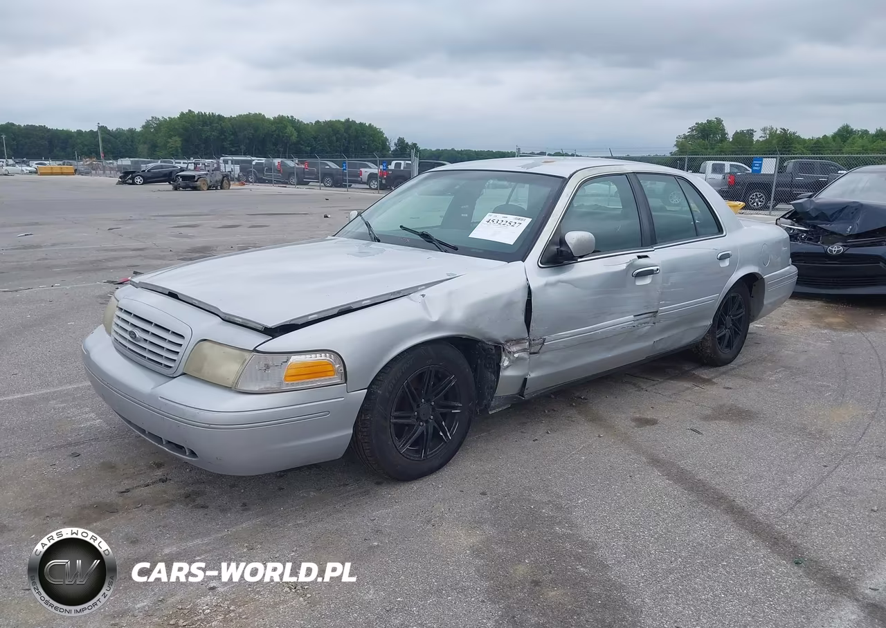 2002 Ford Crown Victoria Lx VIN:2FAFP74WX2X112456 - 2