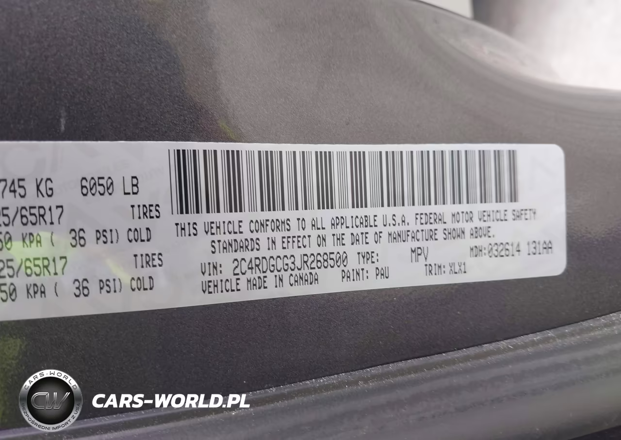 2018 Dodge Grand Caravan Sxt VIN:2C4RDGCG3JR268500 - 9