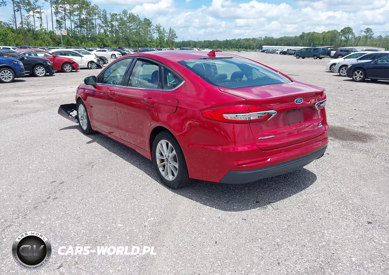 2020 Ford Fusion Se VIN:3FA6P0HD3LR222653 - 3