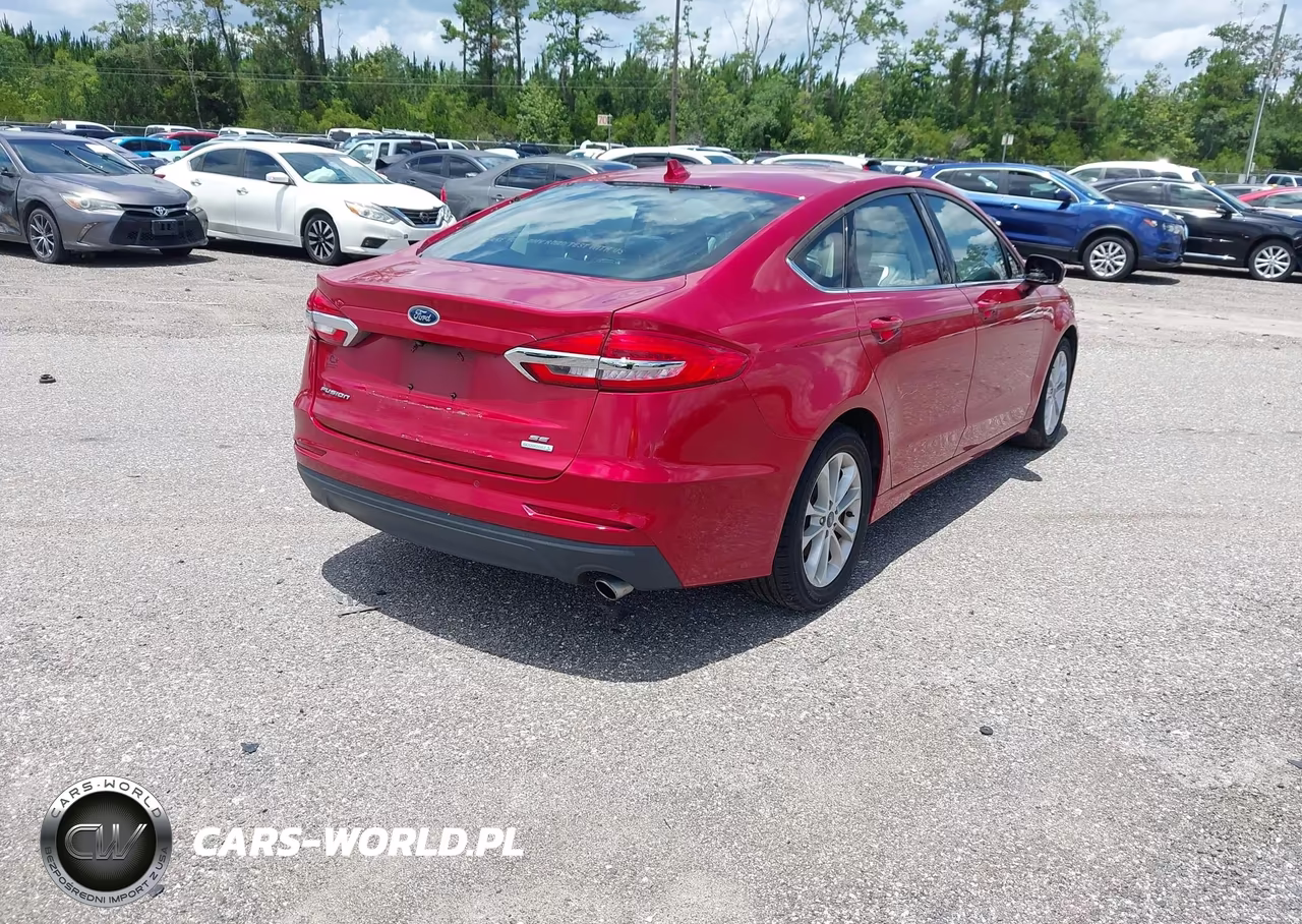 2020 Ford Fusion Se VIN:3FA6P0HD3LR222653 - 4