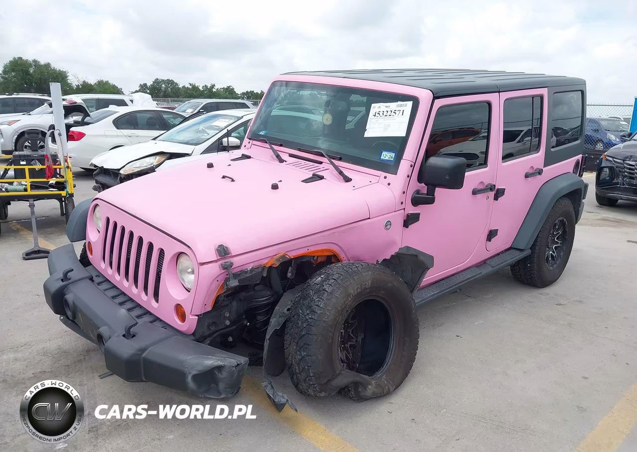 2013 Jeep Wrangler Unlimited Sport VIN:1C4BJWDG7DL543043 - 2