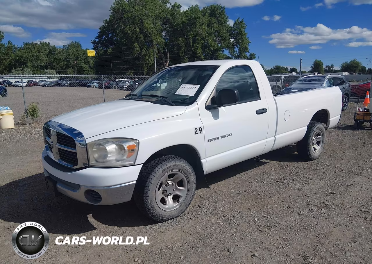 2007 Dodge Ram 1500 Slt VIN:1D7HA16P27J629277 - 2