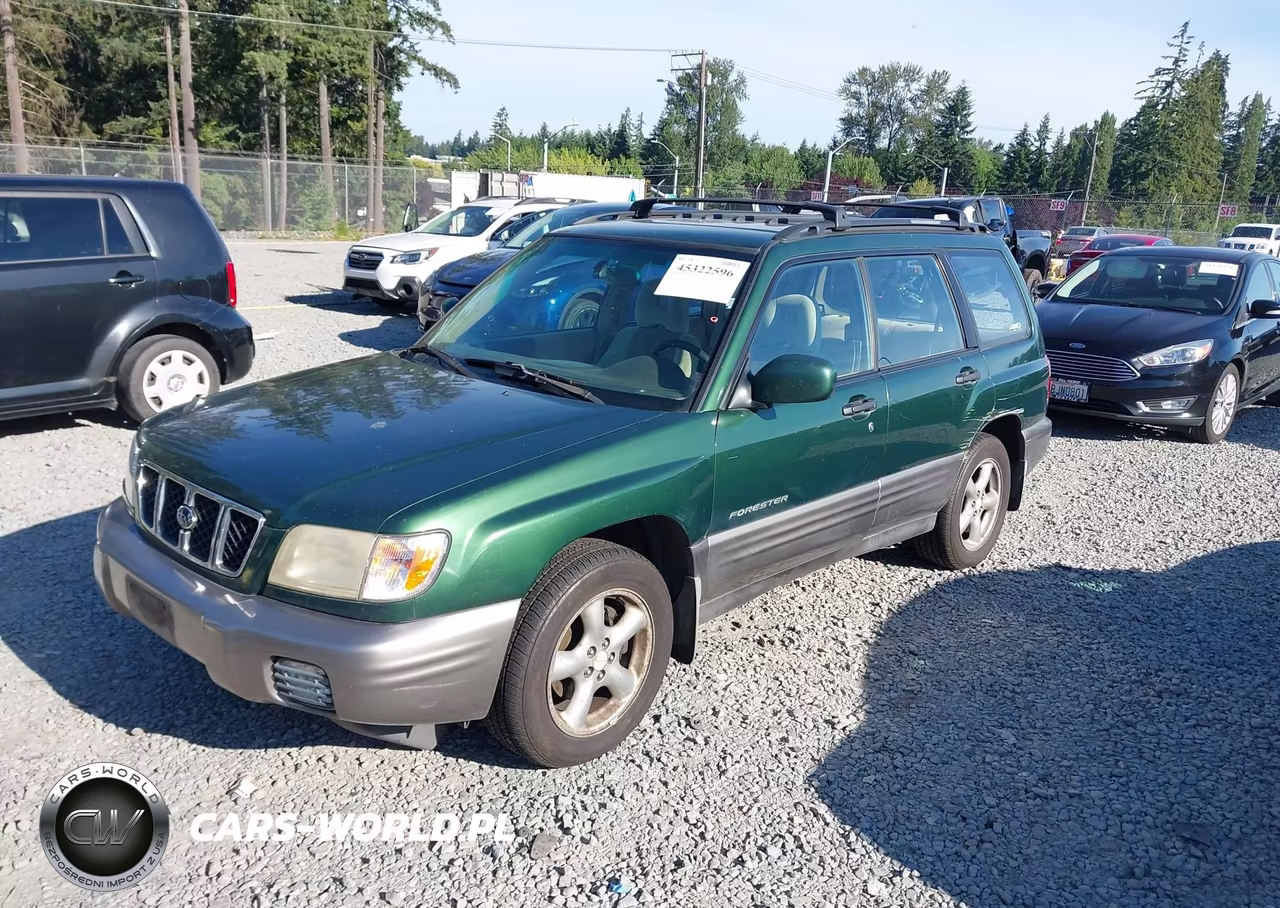 2002 Subaru Forester S VIN:JF1SF65592G747143 - 2