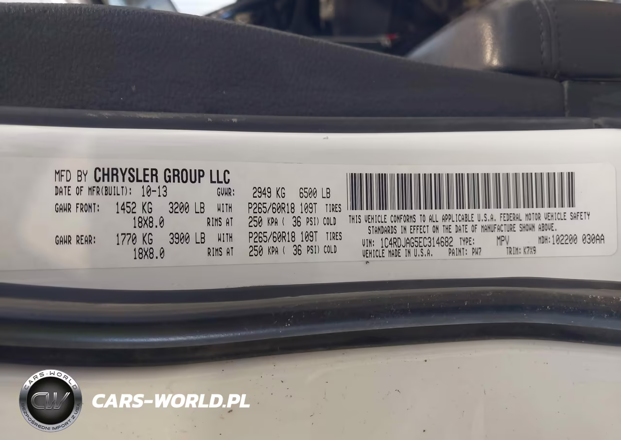 2014 Dodge Durango Sxt VIN:1C4RDJAG5EC314682 - 9