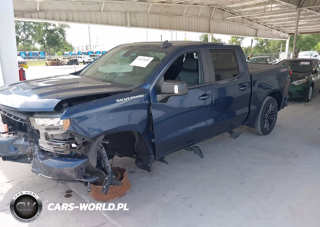 2021 Chevrolet Silverado 1500 4Wd Short Bed Rst VIN:3GCUYEED4MG154893 - 2