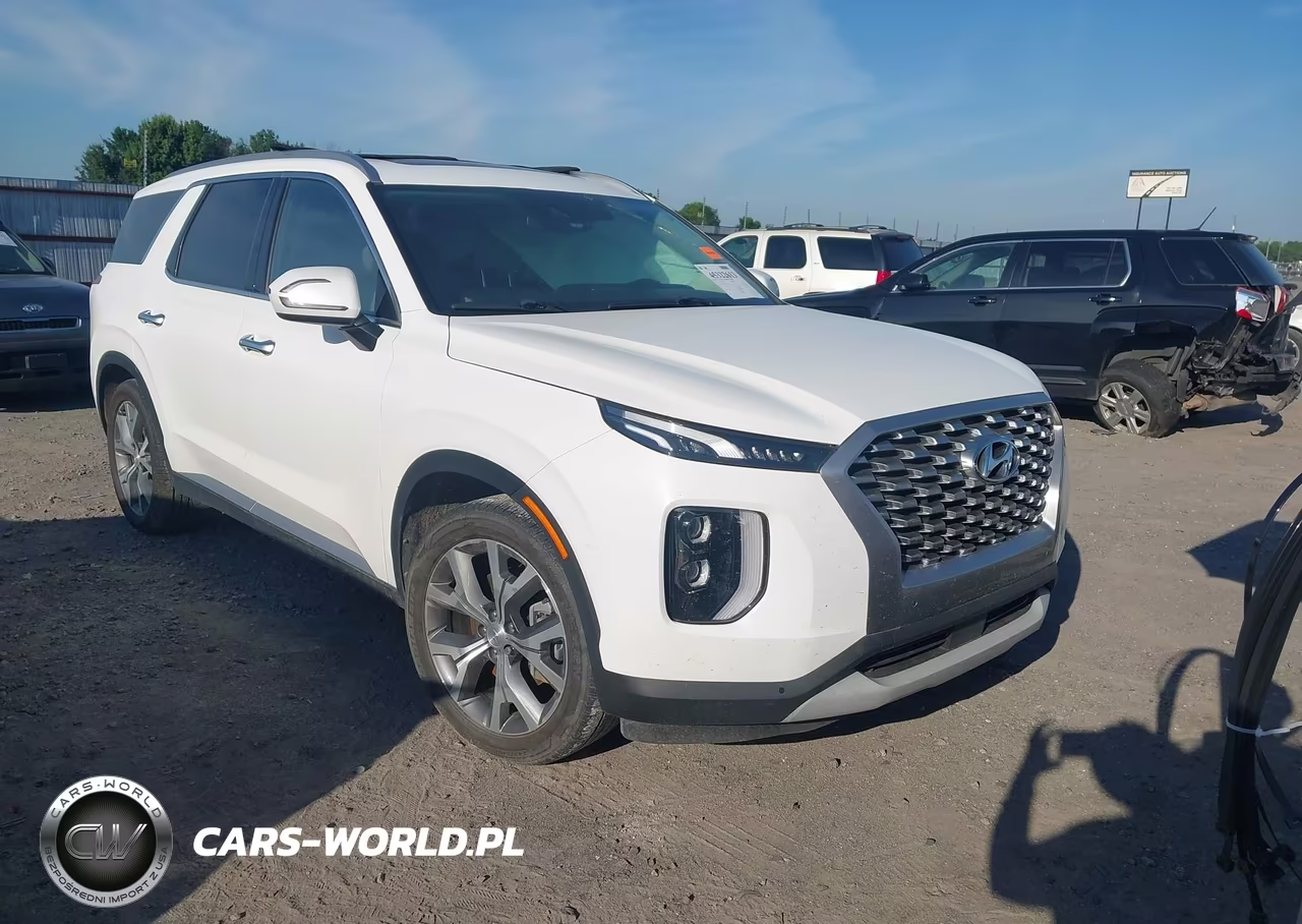 2022 Hyundai Palisade Sel VIN:KM8R34HE9NU385124 - 1
