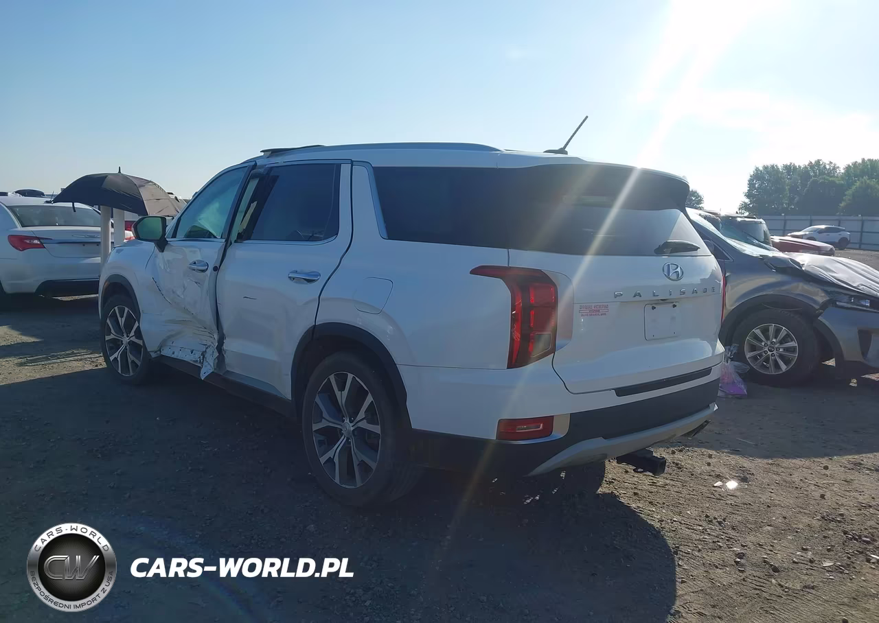 2022 Hyundai Palisade Sel VIN:KM8R34HE9NU385124 - 3