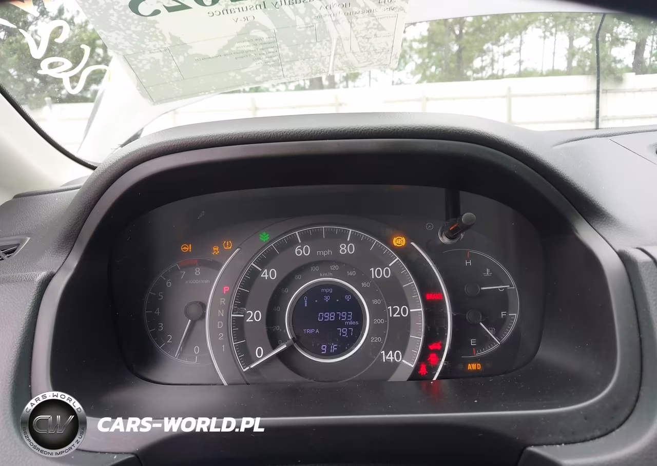 2014 Honda Cr-V Lx VIN:2HKRM4H33EH706505 - 7