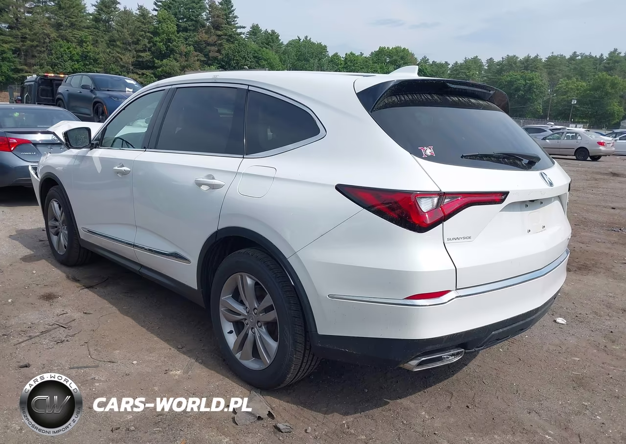 2022 Acura Mdx Standard VIN:5J8YE1H36NL036016 - 3