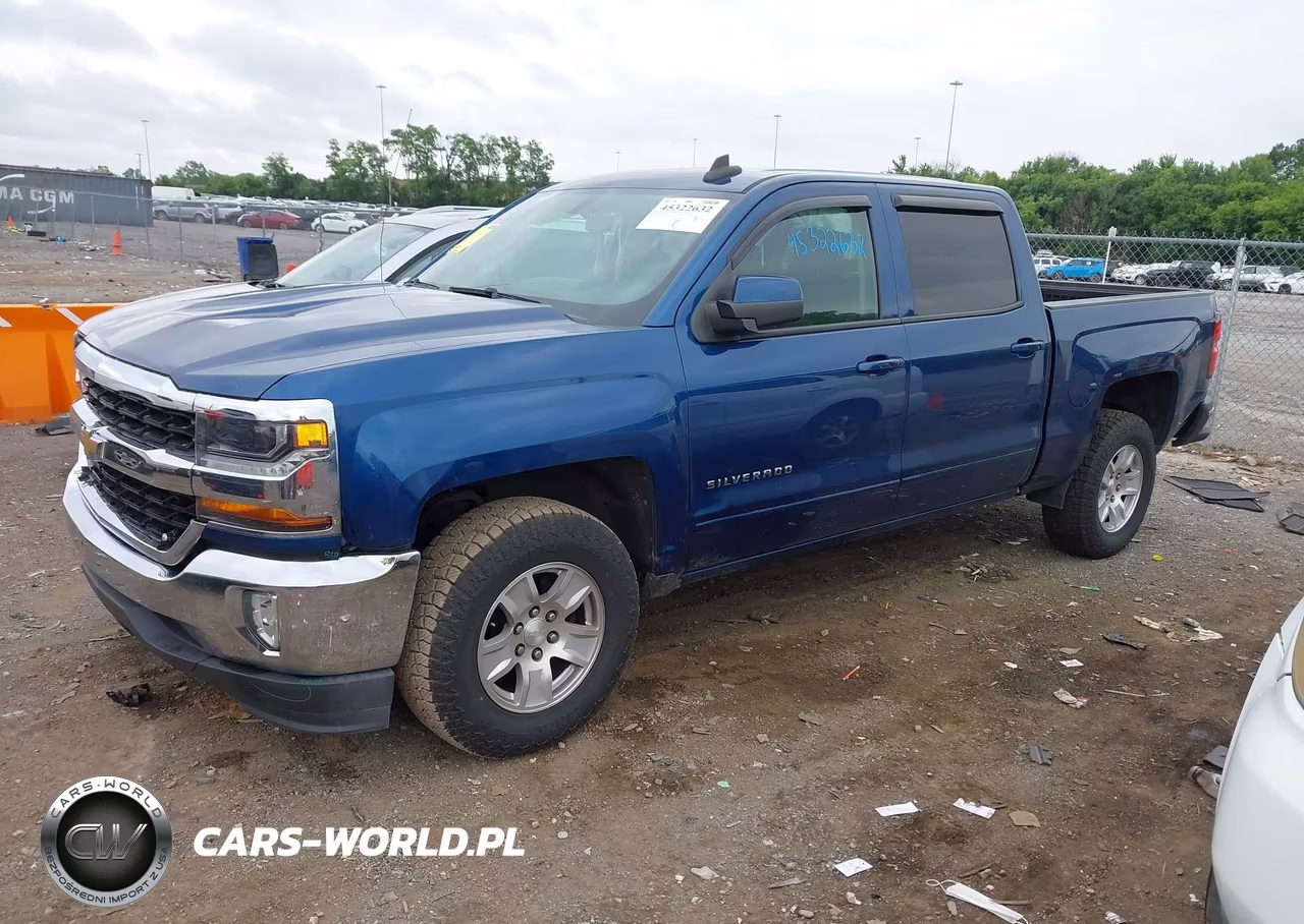 2017 Chevrolet Silverado 1500 1Lt VIN:3GCPCREC7HG276454 - 2