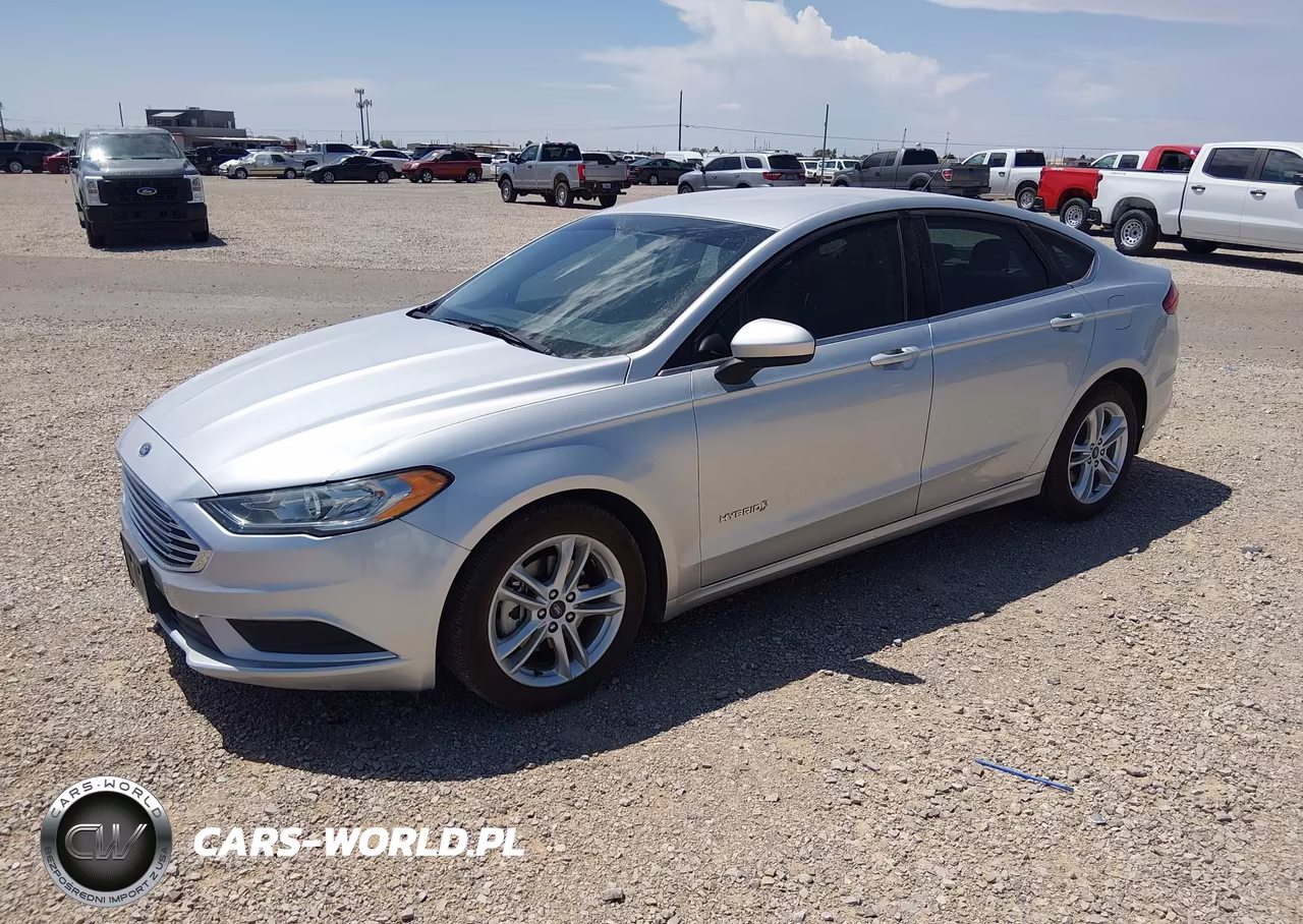 2018 Ford Fusion Hybrid S VIN:3FA6P0UU3JR100183 - 2