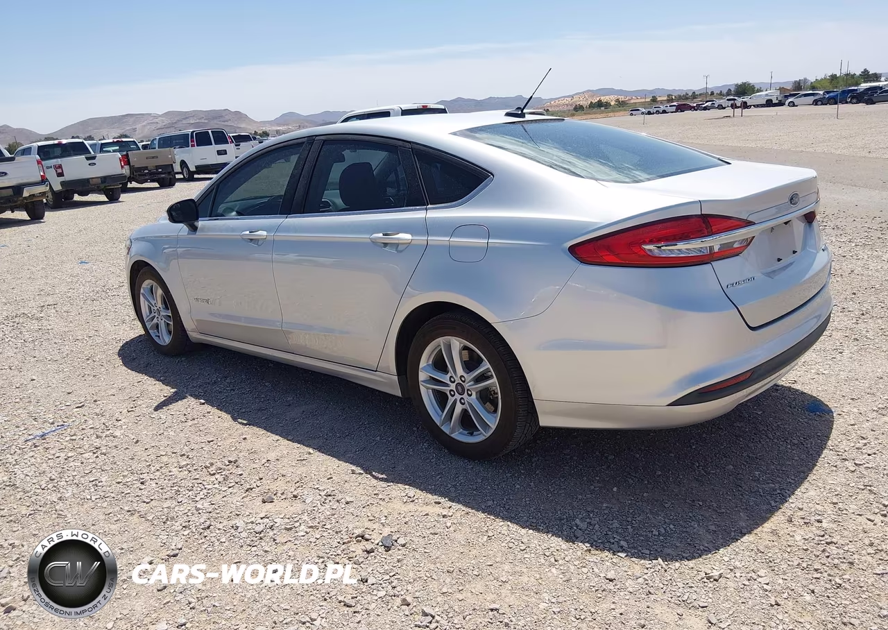 2018 Ford Fusion Hybrid S VIN:3FA6P0UU3JR100183 - 3