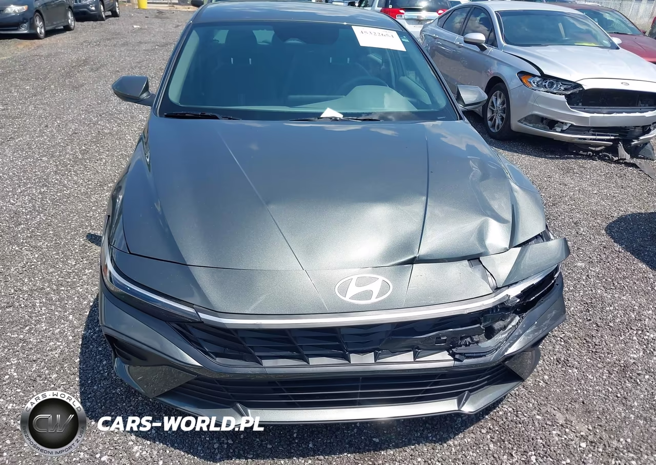 2024 Hyundai Elantra Hybrid Blue VIN:KMHLM4DJ4RU115164 - 12