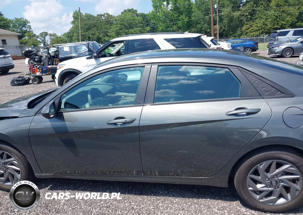 2024 Hyundai Elantra Hybrid Blue VIN:KMHLM4DJ4RU115164 - 14