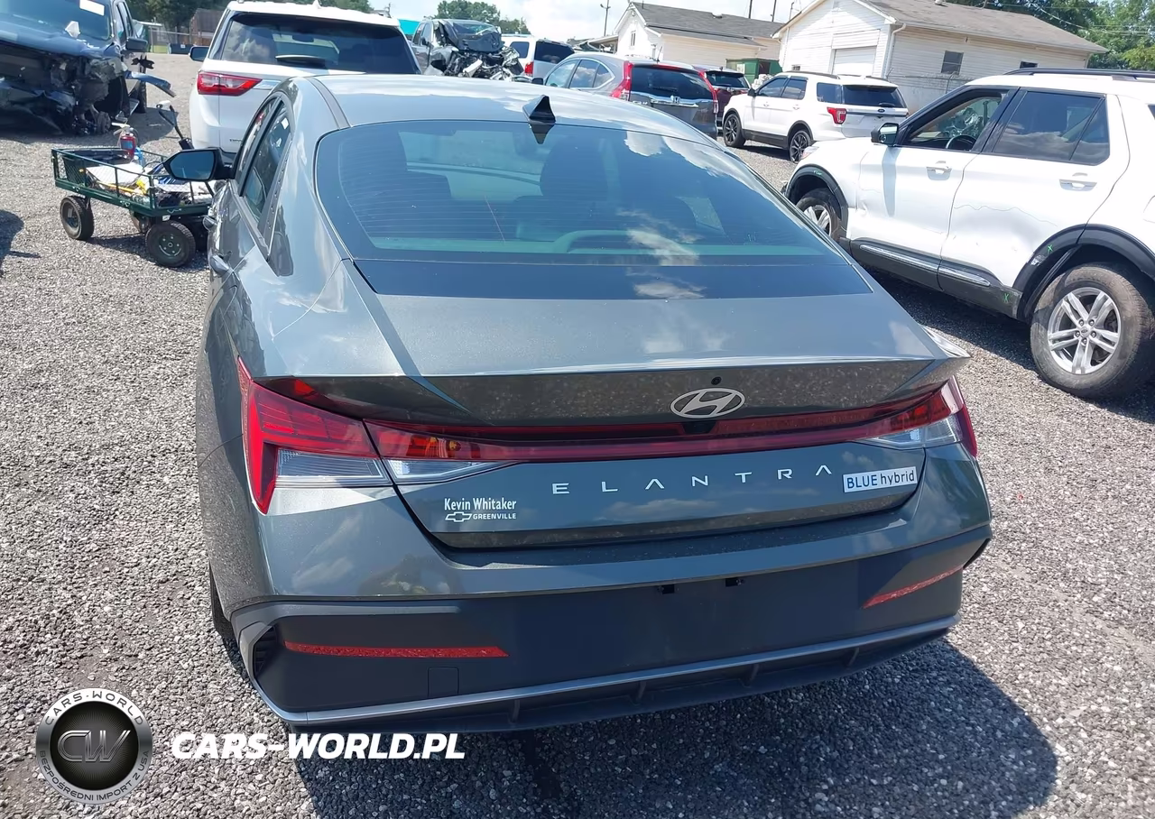 2024 Hyundai Elantra Hybrid Blue VIN:KMHLM4DJ4RU115164 - 16