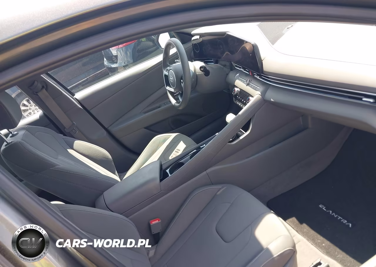 2024 Hyundai Elantra Hybrid Blue VIN:KMHLM4DJ4RU115164 - 5