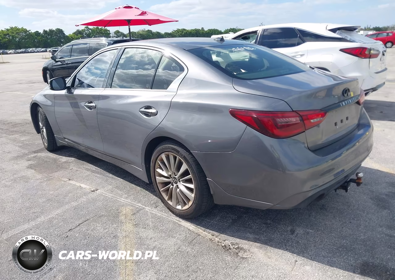 2021 Infiniti Q50 Pure Awd VIN:JN1EV7ARXMM750276 - 3