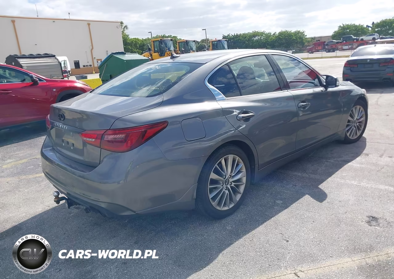 2021 Infiniti Q50 Pure Awd VIN:JN1EV7ARXMM750276 - 4