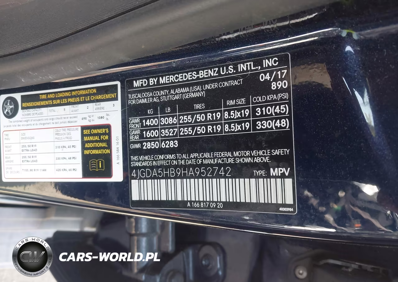 2017 Mercedes-Benz Gle 350 4Matic VIN:4JGDA5HB9HA952742 - 9