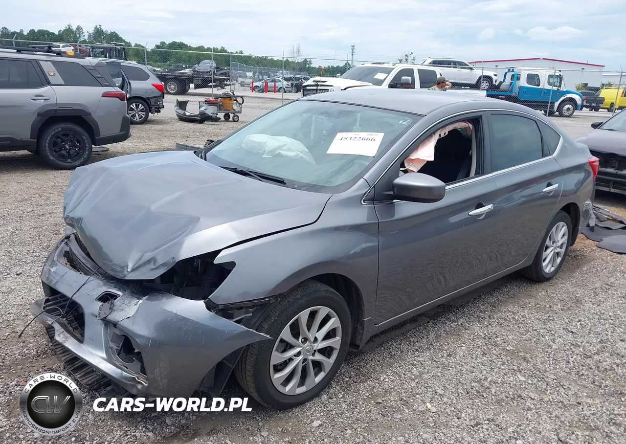 2019 Nissan Sentra Sv VIN:3N1AB7AP0KY418394 - 2